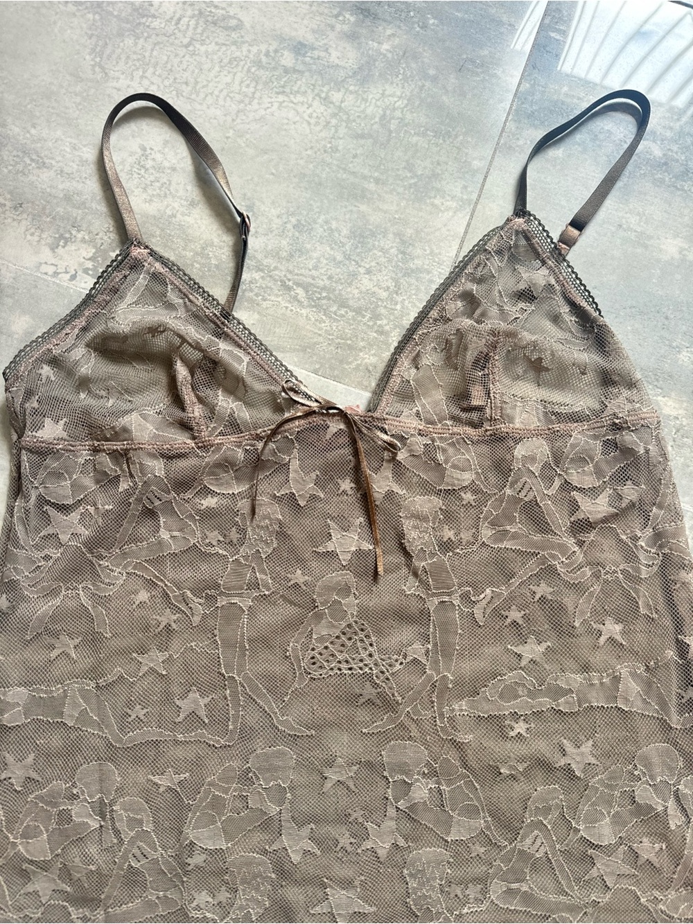 Vintage Calvin Klein Lady Lace Camisole Size Medium
